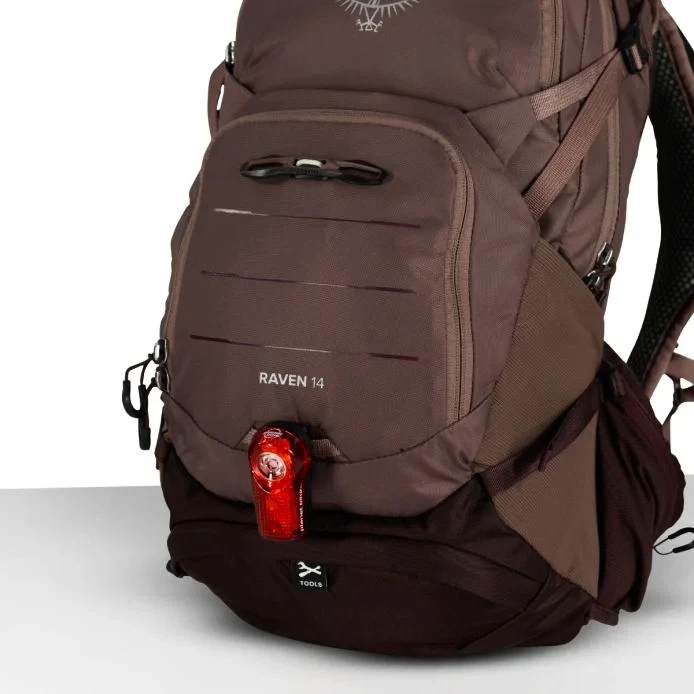Cyklistický batoh OSPREY RAVEN 14 deep fig