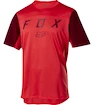 Cyklistický dres Fox Flexair SS Moth Jersey červený
