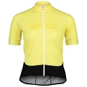 Cyklistický dres POC  Essential Road Logo Jersey Sulfur Yellow