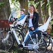 Cyklosedačka Urban Iki  Rear seat Frame mounting Shinju White/Bincho Black