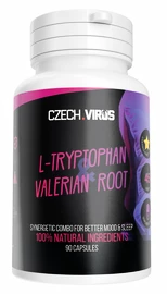 Czech Virus L-Tryptophan & Valerian Root 90 kapslí