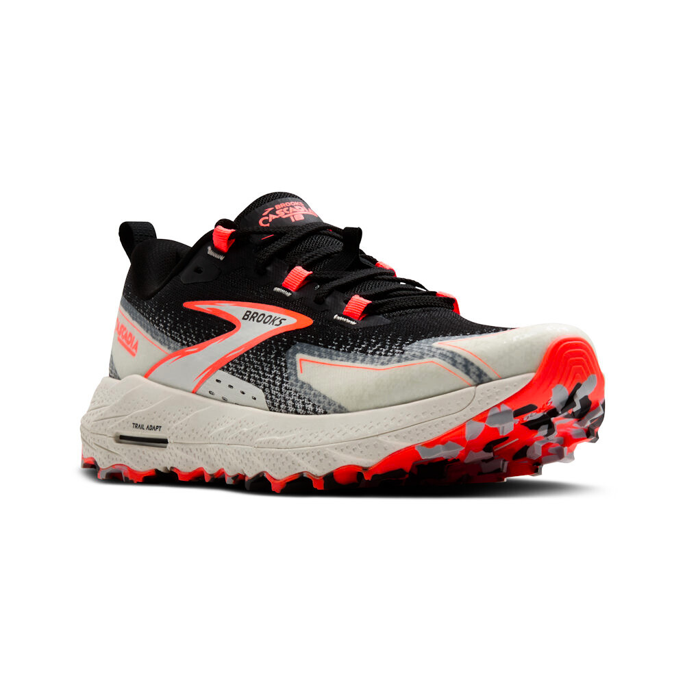 Dámská běžecká obuv Brooks Cascadia 18 Black/Blue Wash/Flame  US 6 - thumb (1)