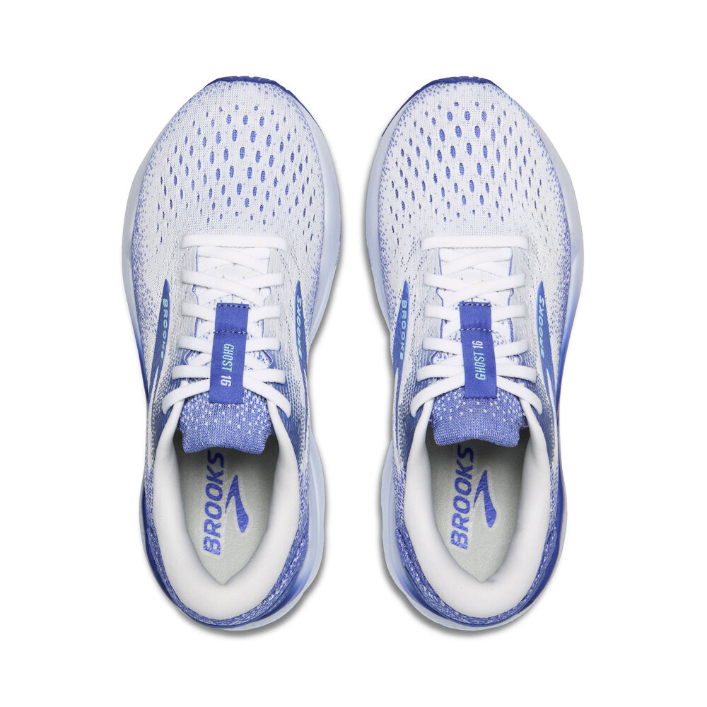 Dámská běžecká obuv Brooks Ghost 16 White/Amparo Blue/Limpet Shell  US 9 - thumb (2)