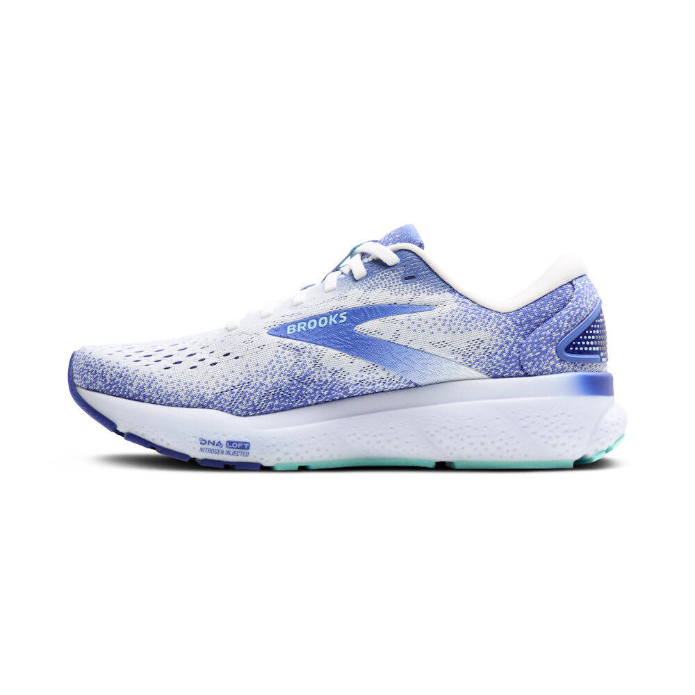 Dámská běžecká obuv Brooks Ghost 16 White/Amparo Blue/Limpet Shell  US 9 - thumb (6)