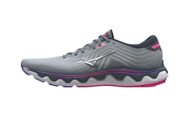 Dámská běžecká obuv Mizuno Wave Horizon 6 Pearl Blue/Silver/High-Vis Pink