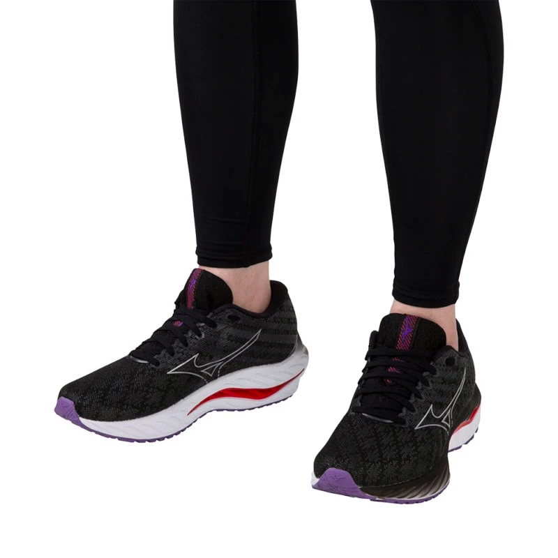 Dámská běžecká obuv Mizuno  Wave Inspire 19 Black/Silver/Bittersweet  UK 5