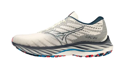 Dámská běžecká obuv Mizuno  Wave Rider 26 Snow White/Silver/Ibiza Blue  UK 3,5