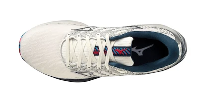Dámská běžecká obuv Mizuno  Wave Rider 26 Snow White/Silver/Ibiza Blue  UK 3,5