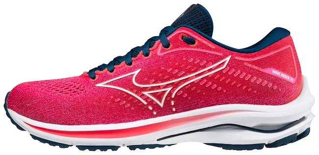 Dámská běžecká obuv Mizuno  Wave Rider Wave Rider 25 / Phlox Pink / White / Gibraltor Sea  UK 5