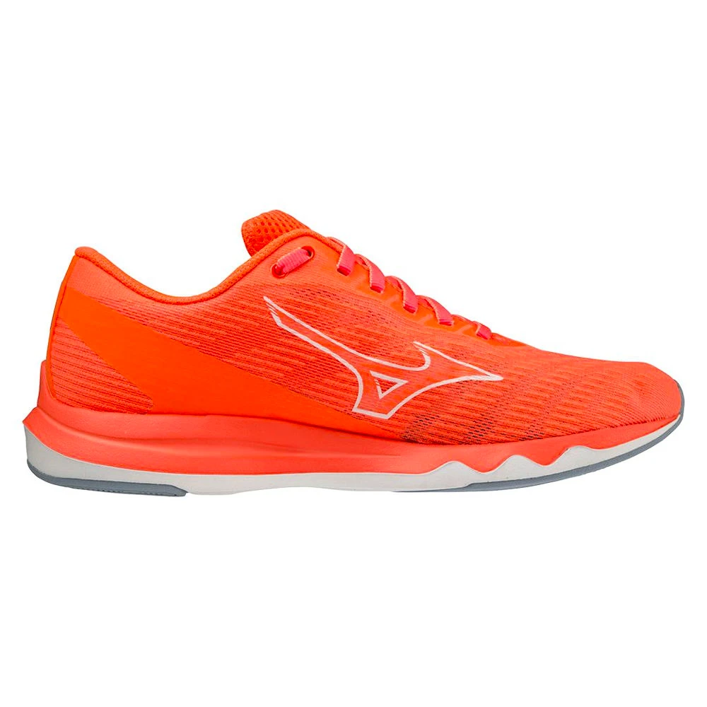 Dámská běžecká obuv Mizuno  Wave Shadow 5 Neon Flame/White