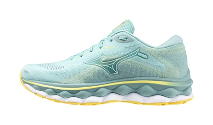 Dámská běžecká obuv Mizuno  Wave Sky 7 Eggshell Blue/White/Sunshine  UK 4