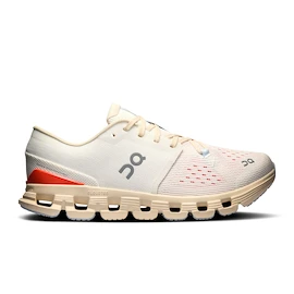 Dámská běžecká obuv On Cloud X 4 Ivory/Salmon