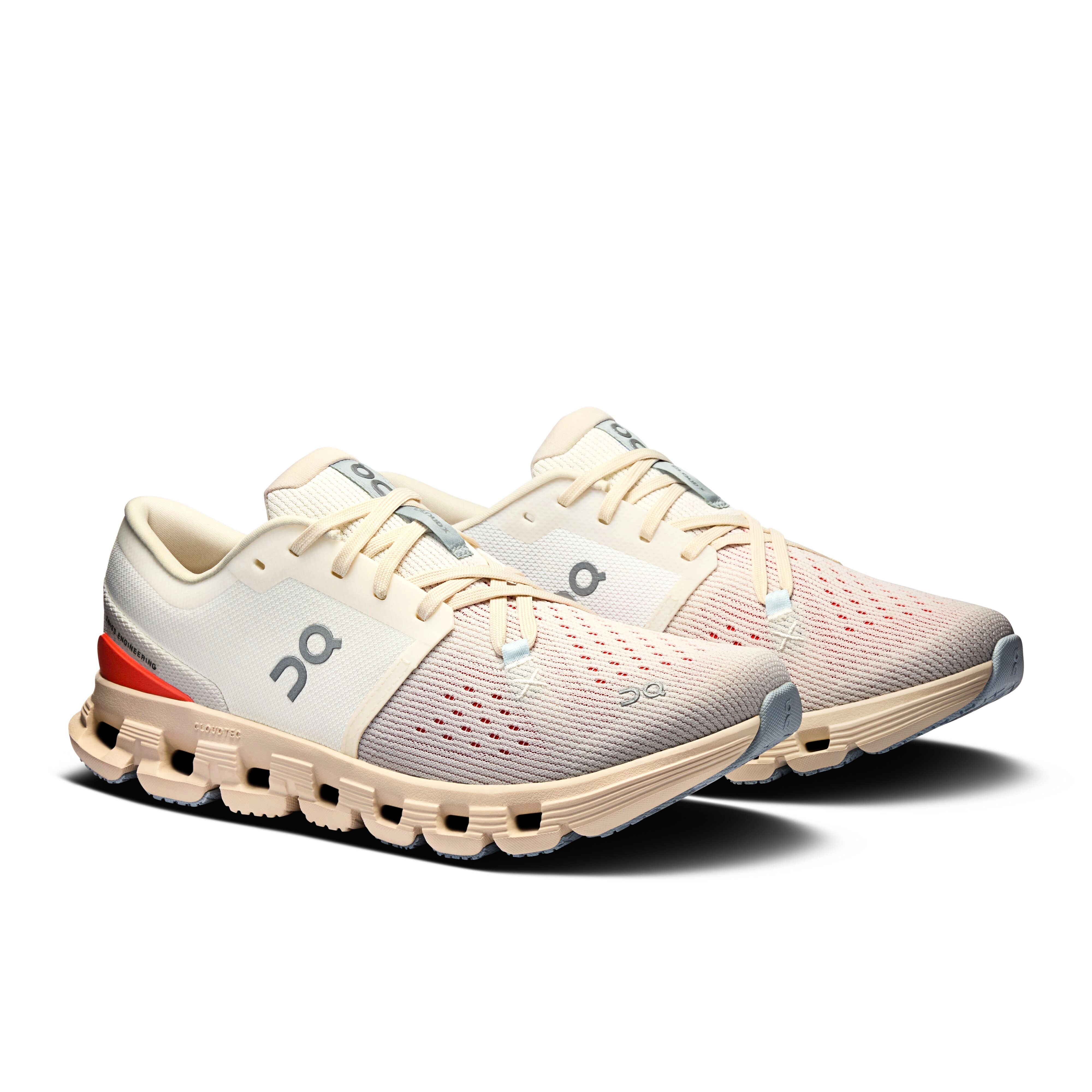 Dámská běžecká obuv On Cloud X 4 Ivory/Salmon  EUR 37,5 - thumb (5)
