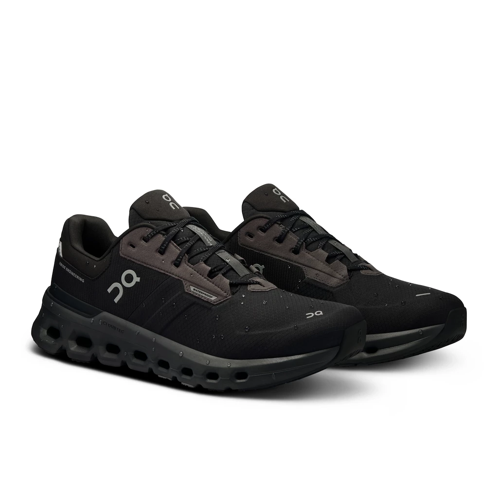 Dámská běžecká obuv On Cloudrunner 2 Waterproof Magnet/Black