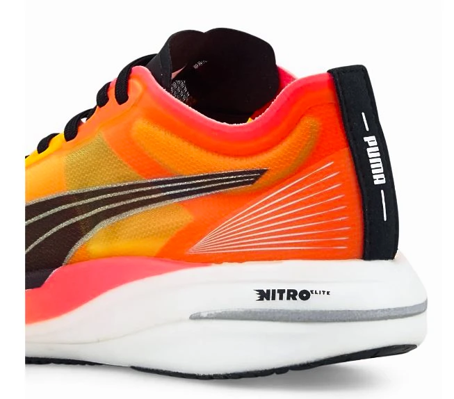 Dámská běžecká obuv Puma  Deviate Nitro Elite Fireglow Sun Stream