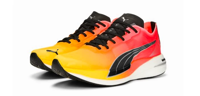 Dámská běžecká obuv Puma  Deviate Nitro Elite Fireglow Sun Stream  EUR 37