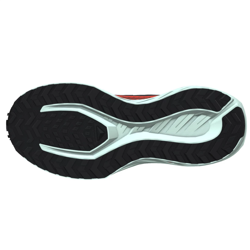 Dámská běžecká obuv Salomon DRX Defy Grvl Black/Cherry Tomato/Bay