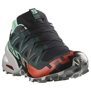 Dámská běžecká obuv Salomon Speedcross 6 Gore-Tex Black/Electric Green/Cherry Tomato