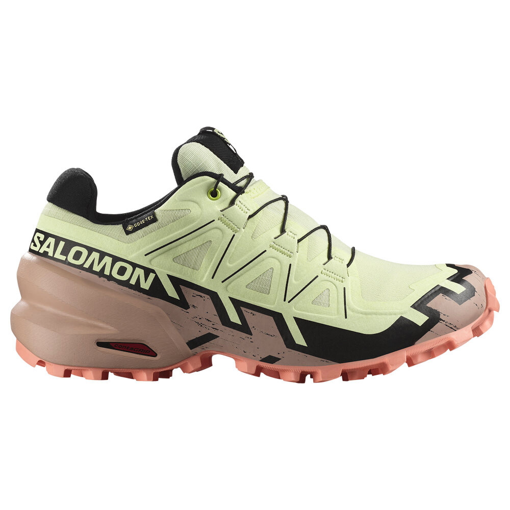 Product detail of Dámská běžecká obuv Salomon Speedcross 6 Gore-Tex Lime Cream/Mahogany Rose/Black   UK 6,5