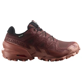 Dámská běžecká obuv Salomon Speedcross 6 Gore-Tex Rum Raisin/Barn Red/Canyon Clay