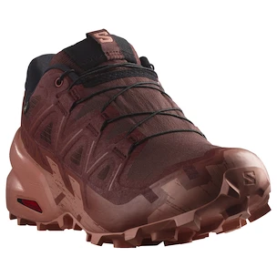 Dámská běžecká obuv Salomon Speedcross 6 Gore-Tex Rum Raisin/Barn Red/Canyon Clay