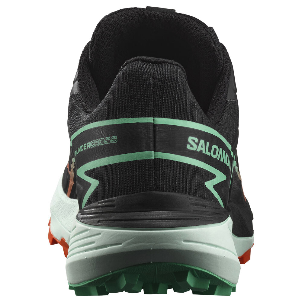 Dámská běžecká obuv Salomon Thundercross  Black/Cherry Tomato/Electric Green   UK 8,5 - thumb (2)