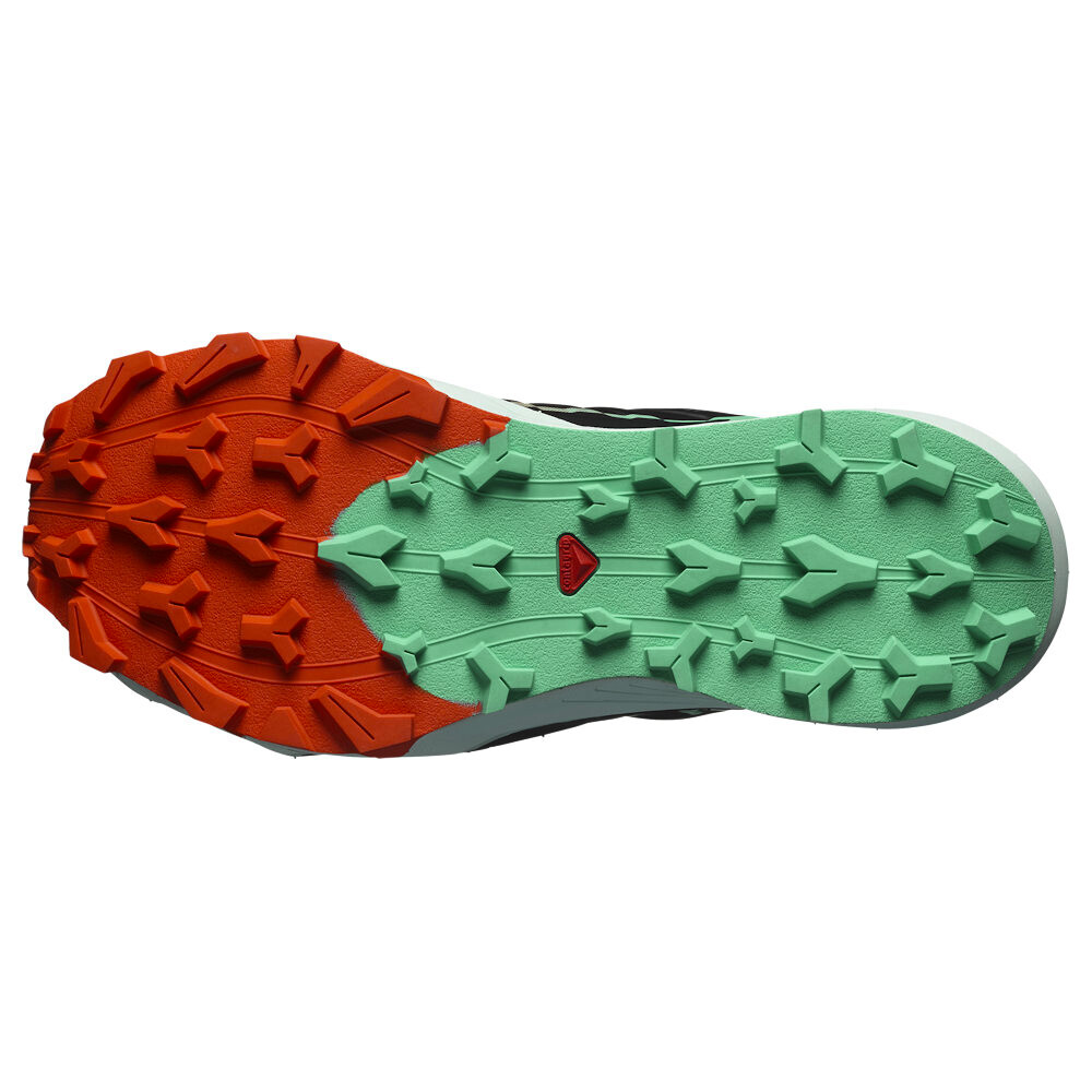 Dámská běžecká obuv Salomon Thundercross  Black/Cherry Tomato/Electric Green   UK 8,5 - thumb (5)