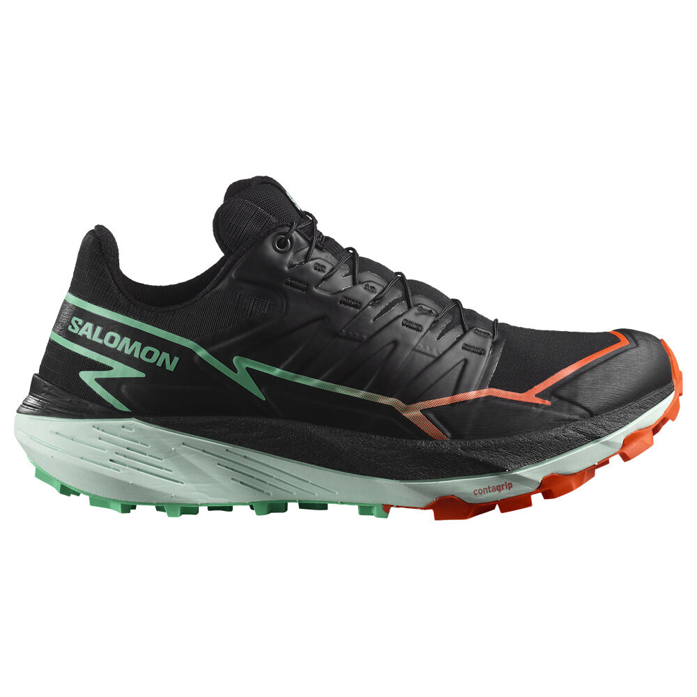 Product detail of Dámská běžecká obuv Salomon Thundercross  Black/Cherry Tomato/Electric Green   UK 6