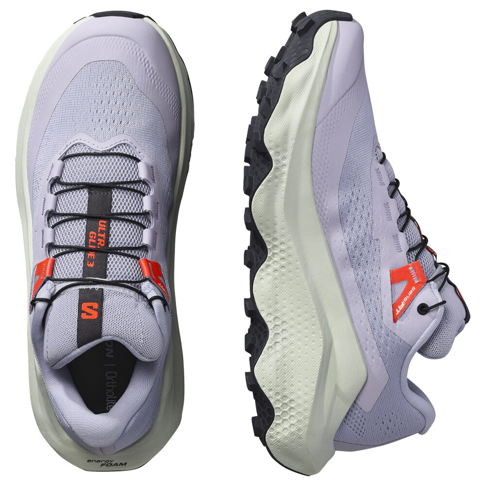 Dámská běžecká obuv Salomon Ultra Glide 3 Cosmic Sky/Icicle/Neon Flame   UK 5 - thumb (3)