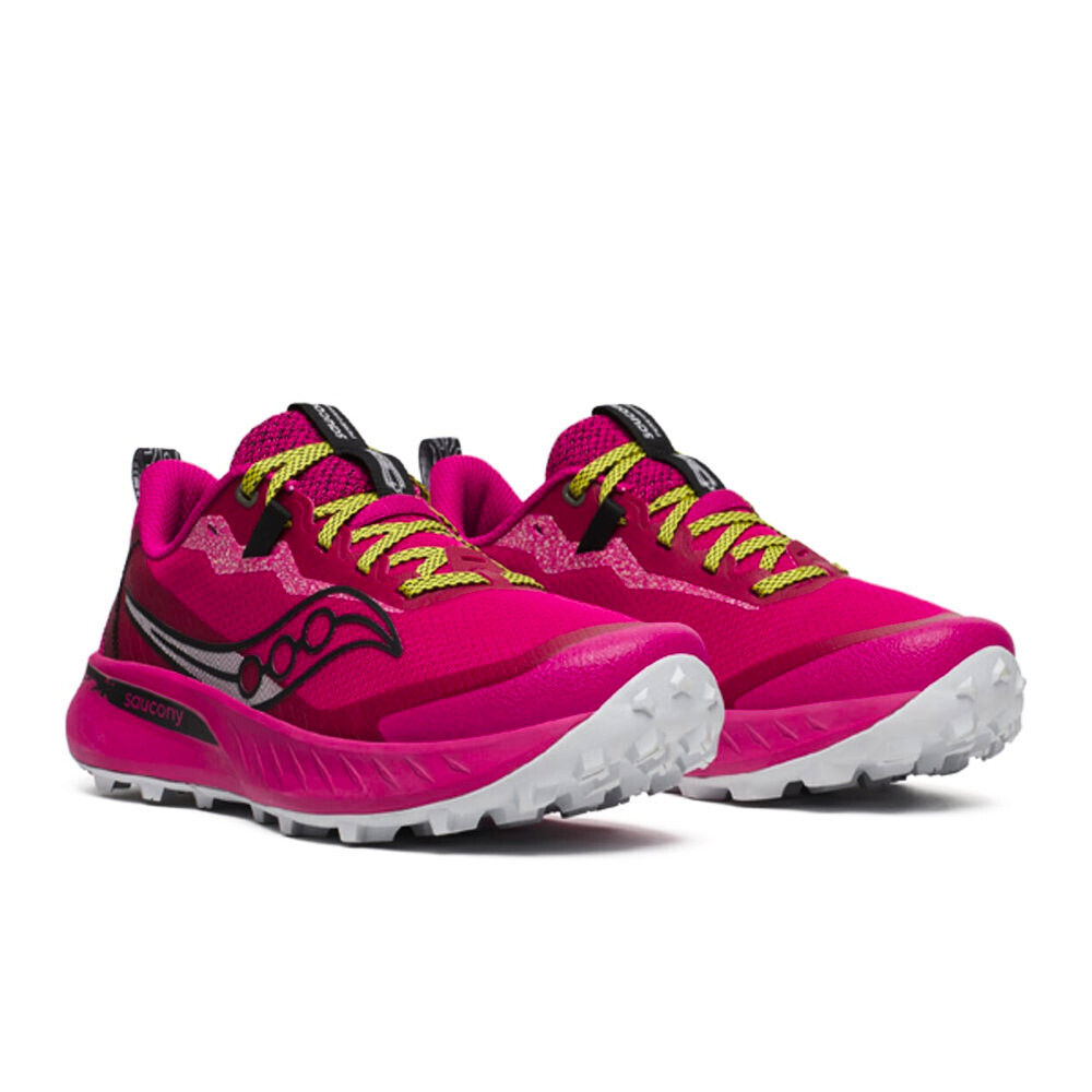 Dámská běžecká obuv Saucony  Peregrine 15 Magenta/Black  UK 7 - thumb (5)