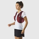 Dámská běžecká vesta Salomon Active Skin 8 Set Earth Red/Cabernet