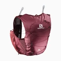 Dámská běžecká vesta Salomon Active Skin 8 Set Earth Red/Cabernet