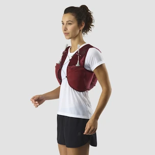 Dámská běžecká vesta Salomon Active Skin 8 Set Earth Red/Cabernet