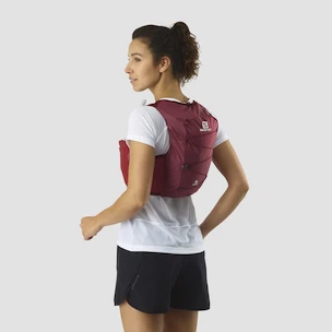 Dámská běžecká vesta Salomon Active Skin 8 Set Earth Red/Cabernet