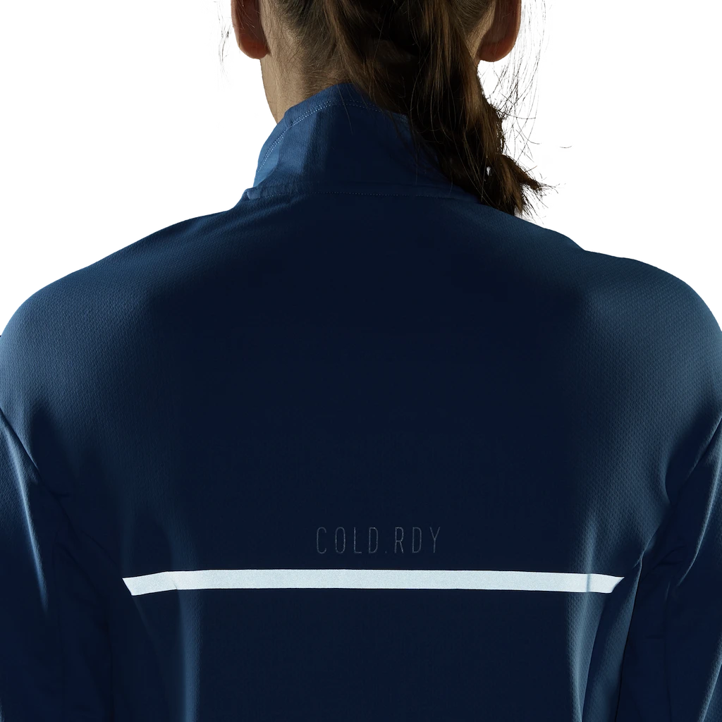 Dámská bunda adidas  Cold.Rdy Running Cover Up Focus Blue
