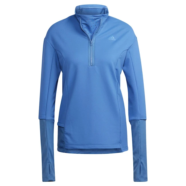 Dámská bunda adidas  Cold.Rdy Running Cover Up Focus Blue