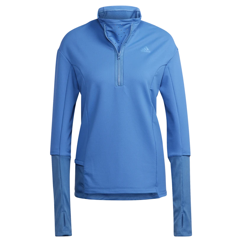 Dámská bunda adidas  Cold.Rdy Running Cover Up Focus Blue