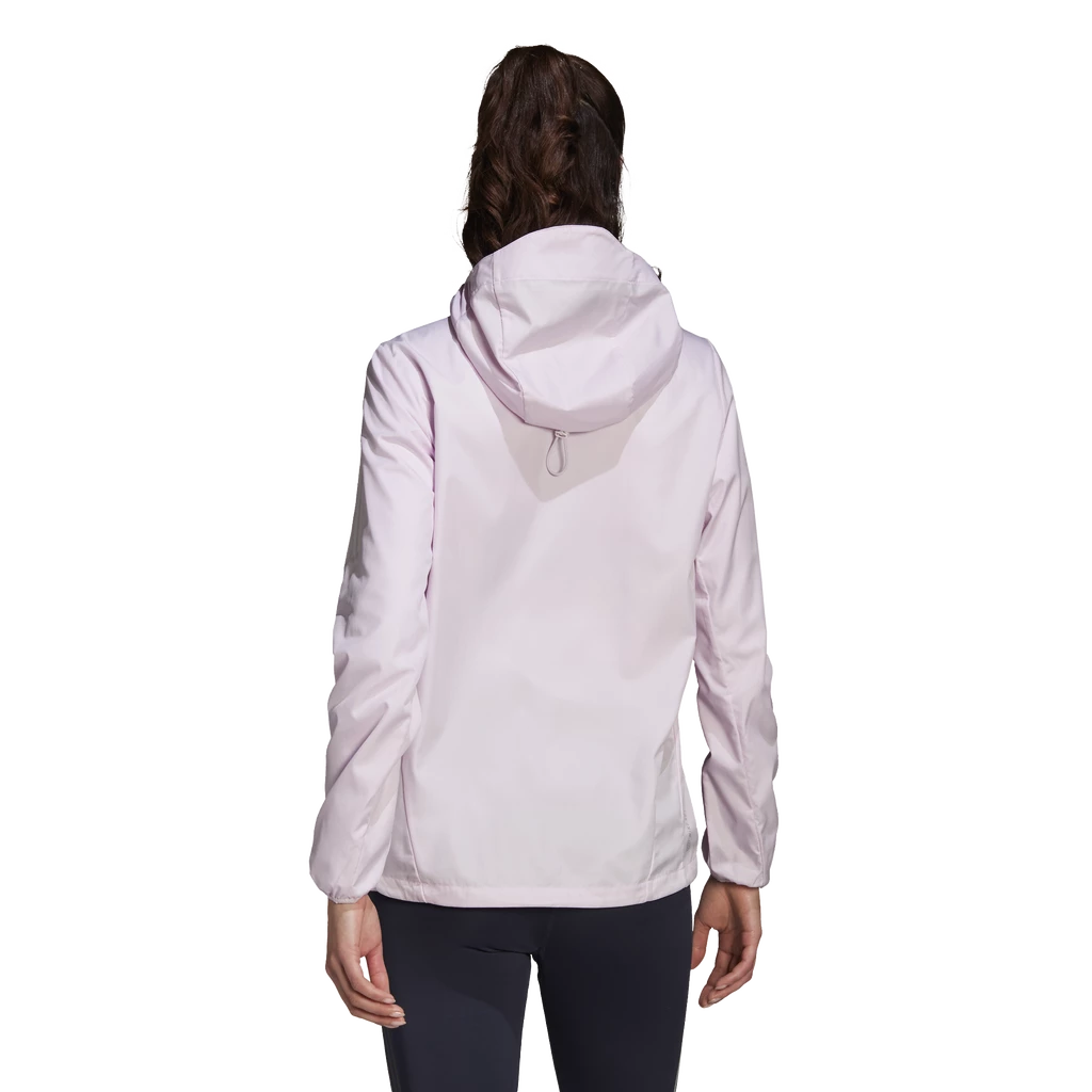 Dámská bunda adidas Own The Run Hooded Running Windbreaker Almost Pink