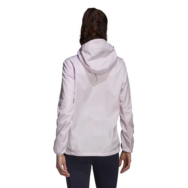 Dámská bunda adidas Own The Run Hooded Running Windbreaker Almost Pink
