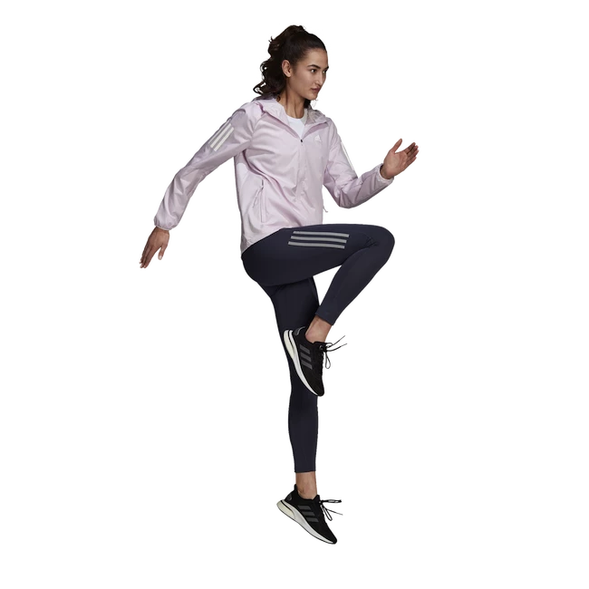 Dámská bunda adidas Own The Run Hooded Running Windbreaker Almost Pink