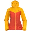 Dámská bunda Bergans  Microlight W Jacket Brick/Light Golden Yellow