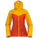 Dámská bunda Bergans  Microlight W Jacket Brick/Light Golden Yellow XL