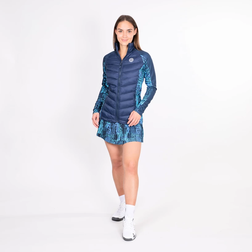 Dámská bunda BIDI BADU  Dania Tech Down Jacket Dark Blue S