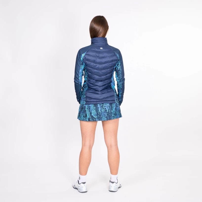 Dámská bunda BIDI BADU  Dania Tech Down Jacket Dark Blue S