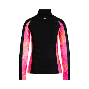 Dámská bunda BIDI BADU  Dania Tech Down Jacket Dark Grey/Pink