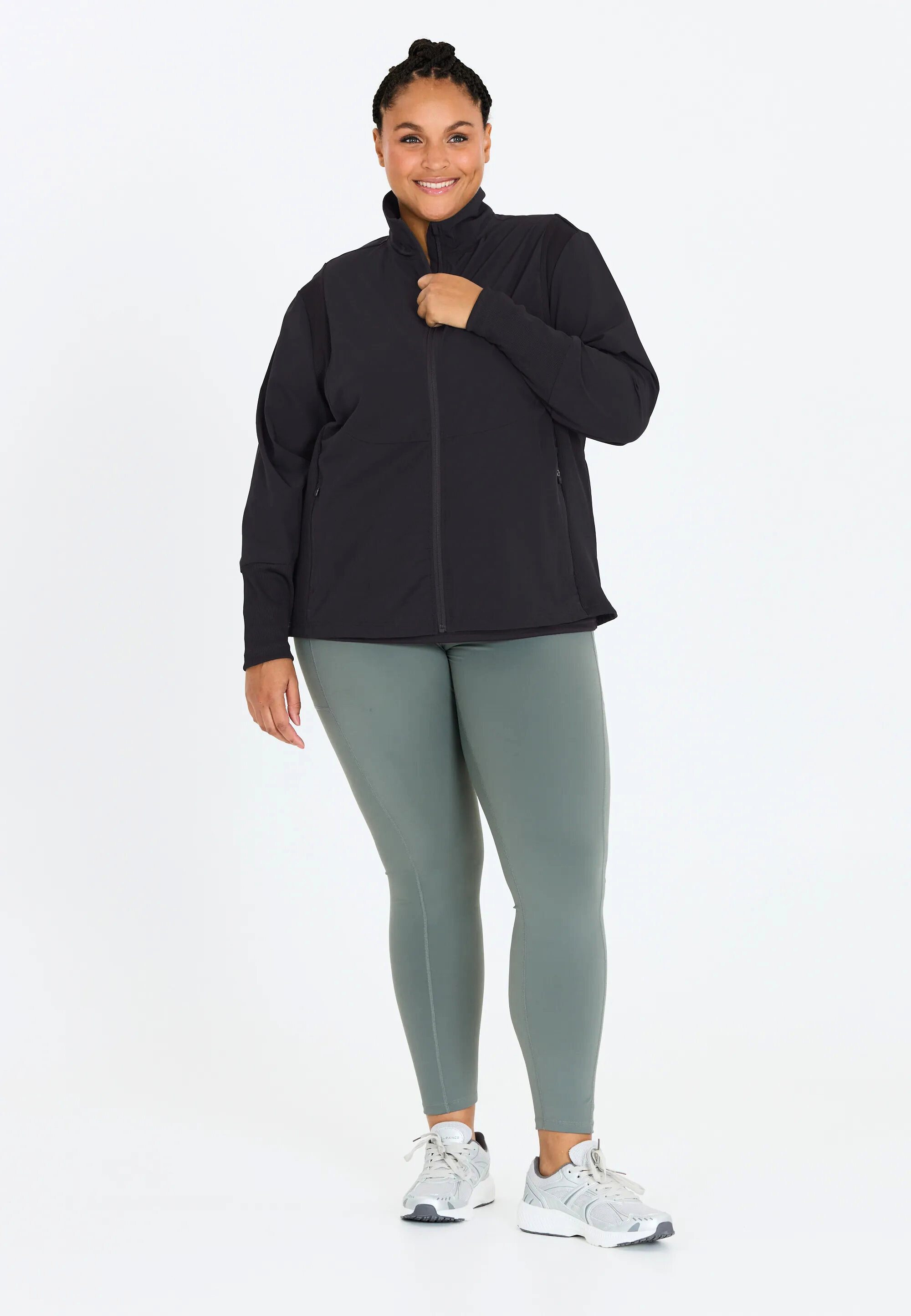 Dámská bunda Endurance  Isabely Jacket Black Q0/44 - thumb (3)