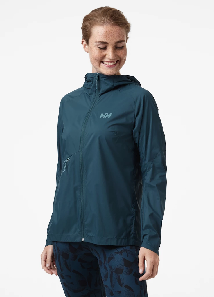 Dámská bunda Helly Hansen  Rapide Windbreaker Jacket Midnight Green