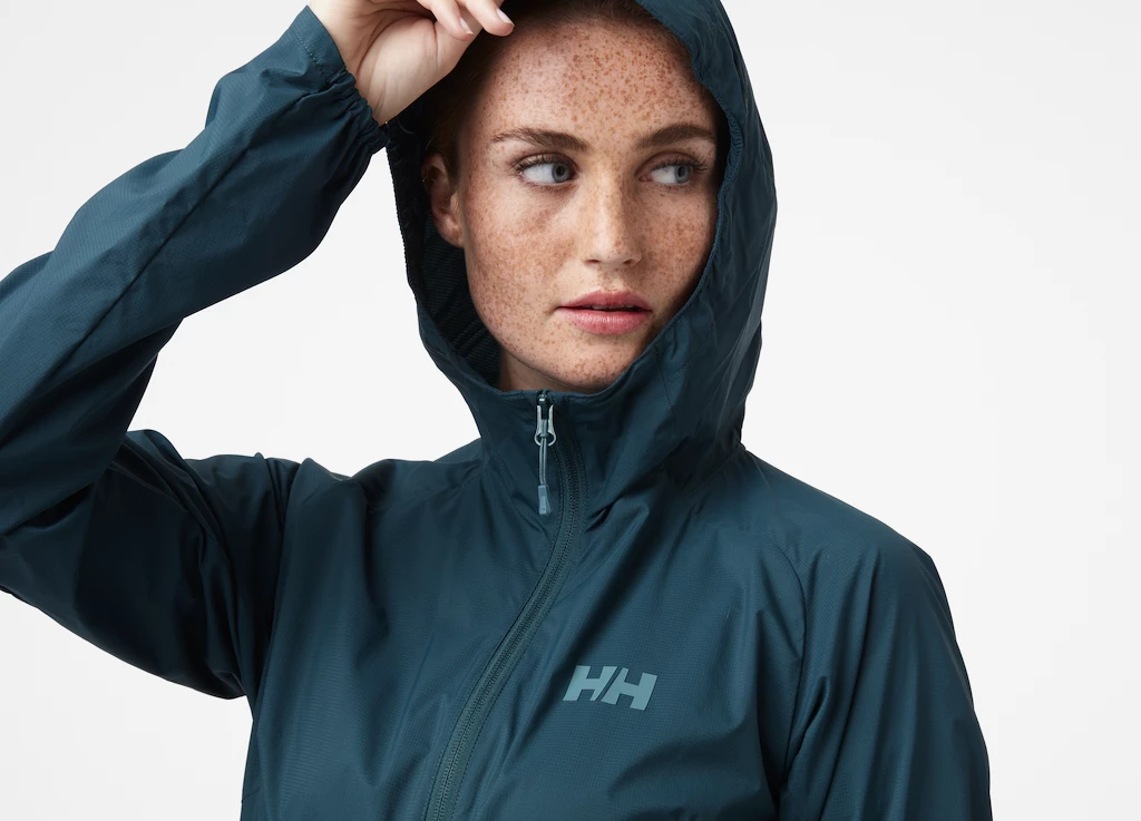 Dámská bunda Helly Hansen  Rapide Windbreaker Jacket Midnight Green