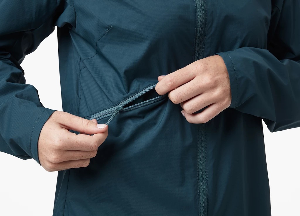Dámská bunda Helly Hansen  Rapide Windbreaker Jacket Midnight Green