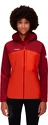 Dámská bunda Mammut  Kento Light HS Hooded Jacket Blood Red/Hot Red